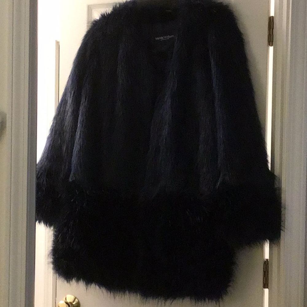 Wendy Williams faux fur